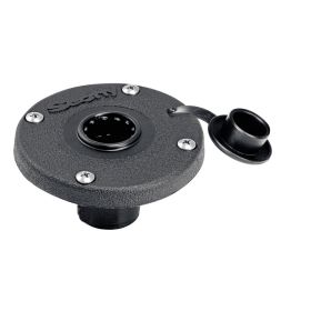 Scotty 344 Round Flush Deck Mount for rod holder