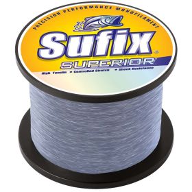 Sufix Superior Smoke Blue Monofilament - 25lb - 535 yds     SPECIAL ORDER ONLY