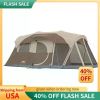 Coleman Weather Master Camping Tent with Screened Porch, Weatherproof 6-Person Family Tent with Included Rainfly and Carry Bag