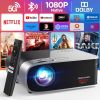 Projector with 5G WiFi and Bluetooth 1080p