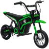 Aosom Kids Electric Dirt Bike with Twist Grip Throttle