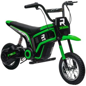 Aosom Kids Electric Dirt Bike with Twist Grip Throttle