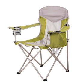 Oversized Adult Mesh Camp Chair with Cooler