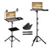 Projector Tripod Stand Laptop Tripod Adjustable Height 18 to 54"