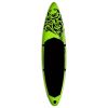 Inflatable Stand Up Paddleboard Set Green
