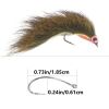 Fly Bait Luminous Streamer Flies With Luminous Eyes