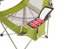 Oversized Adult Mesh Camp Chair with Cooler