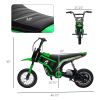 Aosom Kids Electric Dirt Bike with Twist Grip Throttle