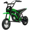 Aosom Kids Electric Dirt Bike with Twist Grip Throttle