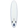 Stand Up Inflatable Paddle Board/Surfboard Set SUP   Blue and White