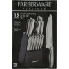 Farberware High-Carbon Stamped Stainless Steel Knife Block Set