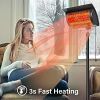 Simple Deluxe Standing Heater Patio Outdoor Balcony
