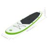 Inflatable Stand Up Paddleboard Green and White