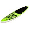 Inflatable Stand Up Paddleboard Set Green