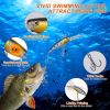 375 Pcs Fishing Baits and Tackle Box  Freshwater Fishing Lures Kit