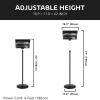 Simple Deluxe Standing Heater Patio Outdoor Balcony