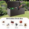 All Weather Storage Container with Lockable Lid  31/73/100 Gallon