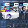 Projector with WiFi and Bluetooth