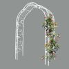 Metal Garden Arch Assemble Freely with 8 Styles Garden Arbor Trellis