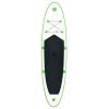 Inflatable Stand Up Paddleboard Green and White