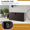 All Weather Storage Container with Lockable Lid  31/73/100 Gallon
