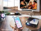 Projector with 5G WiFi and Bluetooth 1080p