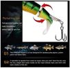 RTGSE 10Pcs Fishing Lure for Bass