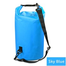 Outdoor Waterproof Sport Dry Bag (Color: Light Blue, size: 5L)