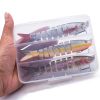 3 pcs 8 Segment Fishing Lure