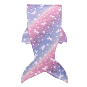 Cozy Animal Tail Blanket Kids Sleeping Bag (Style: Style 3)