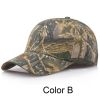 Men's Adjustable Camo Baseball Fitted Cap
