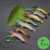 Shrimp Fishing Lure Artificial Bait     3pcs/7pcs