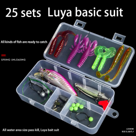 Bionic Bait VIB Thunder Frog Soft Lure (Style: Basic suit (25pcs))