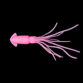 10pcs Small Squid Freshwater Lure (Color: Pink)