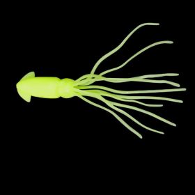 10pcs Small Squid Freshwater Lure (Color: Yellow)