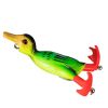 Soft Fishing Lure Duck Artificial Bait With Rotating Legs