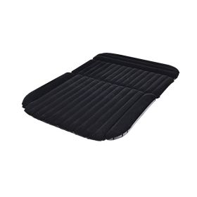 Air Mattress Backseats Travel Sleeping Pad (Color: Black, Type: Sleeping Pad)