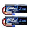 1/2pcs Zeee 3S 5200mAh Lipo Battery 11.1V 80C with T/XT60/EC3/5 Plug Hardcase for RC Car Buggy Truck FPV Drone RC Model Parts