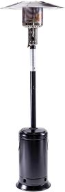 Delta X3 Outdoor Heater, Propane Heater, Outdoor Propane Patio Heater with Wheels, 47,000 BTU Outdoor Patio Heater for Home and Commercial (Color: Black, Form Factor: Tower)