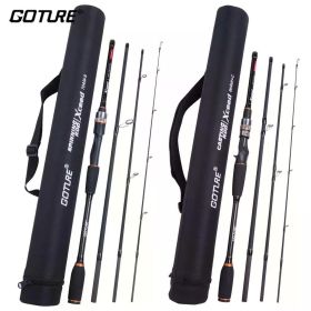 Goture Xceed 4 Sections Travel Fishing Rod (length: Cast-2.1m-M)