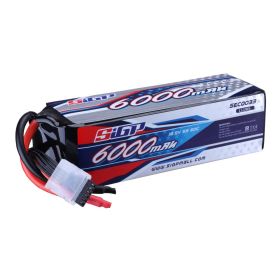 SIGP 5S Lipo 6S Battery for 5000mAh 6000mAh 22.2V 60C 80C Fast Heat for RC Helicopter Airplane FPV Drone Quadcopter Racing Hobby (Color: 6000-5S-18.5V-60C)