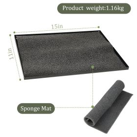 29cmX39cm Projector Metal Tray With 1/4" Screw For Standing Desk Outdoor Computer Desk Stand for Studio (Color: only tray)