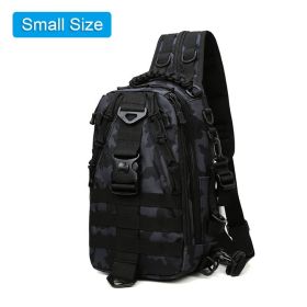 Outdoor Hiking Backpack Climbing Trekking Bag Waterproof Mountaineering Bag Men Camping Rucksack Backpacks 60L (Color: Camouflage Small)