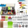 Fishing Soft bait set,  280Pcs/354Pcs   Includes Tackle Box