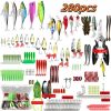 Fishing Soft bait set,  280Pcs/354Pcs   Includes Tackle Box