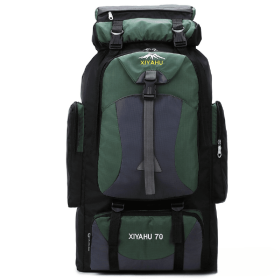 70L Hiking Camping Backpack (Color: Green)