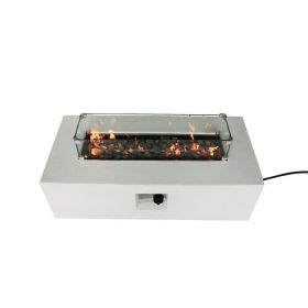 Fiber Reinforced Concrete Outdoor Fire Pit Table (Natural Concrete) (Natural Concrete: 1)