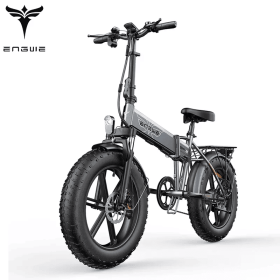 ENGWE EP-2 PRO 48V13Ah 45km/h 20 Inch Fat Tire 750W Mountain Electric Bicycle (Color: Grey, motor: 750w)