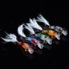 Artificial Hard Crankbait With 3D Eyes For Freshwater And Saltwater