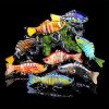 Hard Plastic 3D Bionic Eyes Freshwater Saltwater Bass Top Water Jointed Fish Lures